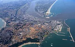 これは千葉県銚子市の街の風景写真