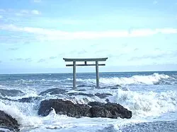 これは茨城県東茨城郡大洗町の街の風景写真