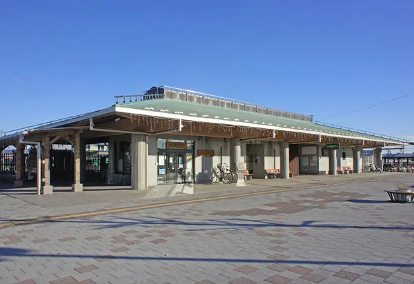 これは茨城県常陸太田市の街の風景写真