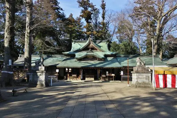 これは茨城県常総市の街の風景写真