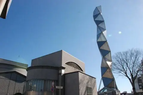 これは茨城県水戸市の街の風景写真