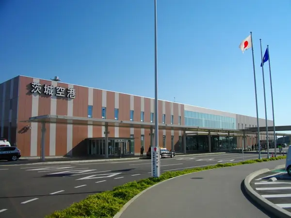 これは茨城県小美玉市の街の風景写真