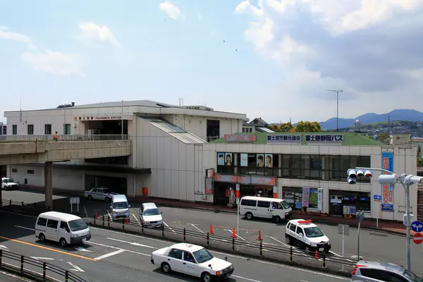 これは静岡県富士宮市の街の風景写真