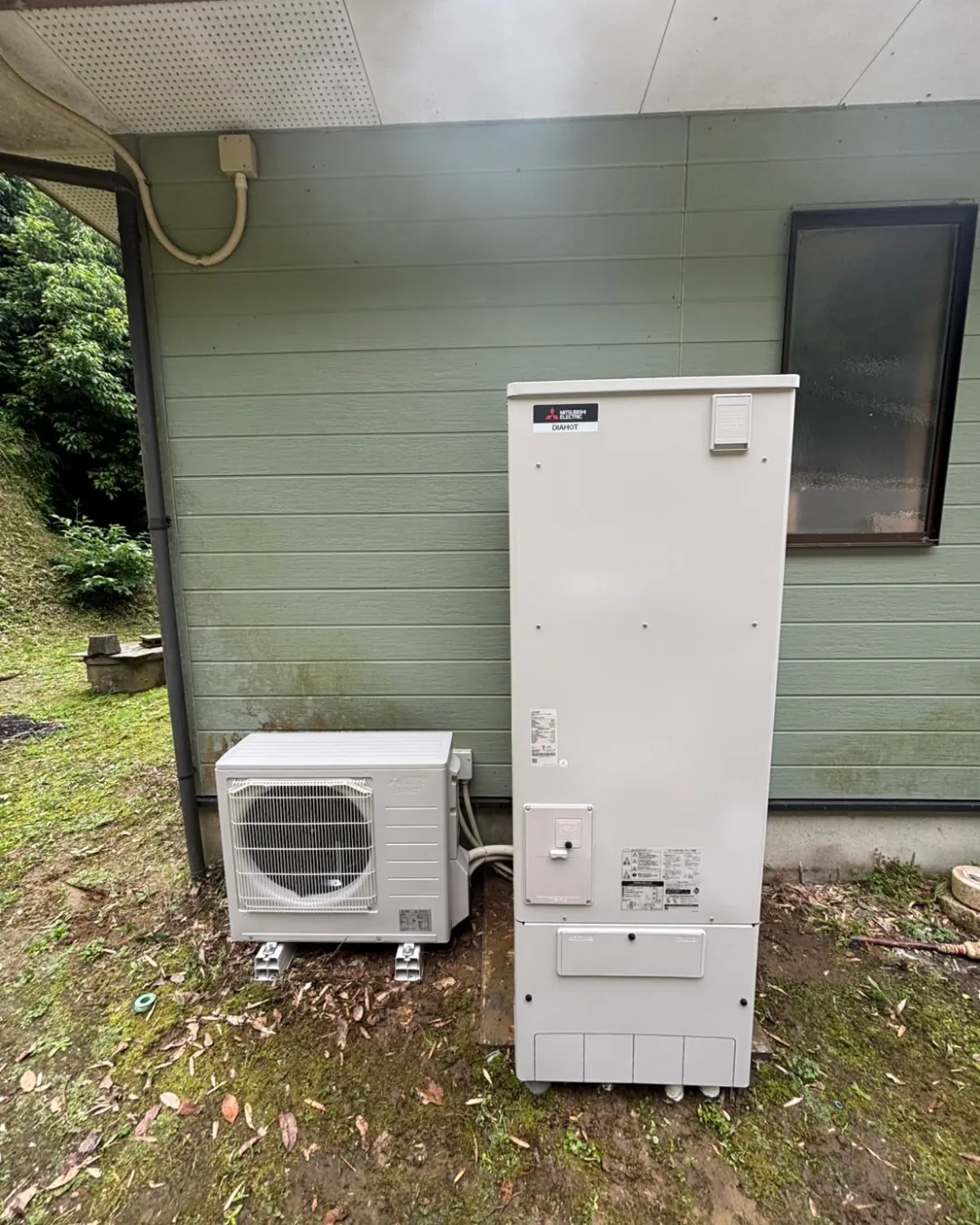 千葉県長生郡長南町のお客様の給湯器:交換後の機種:SRT-ST376(エコキュート)