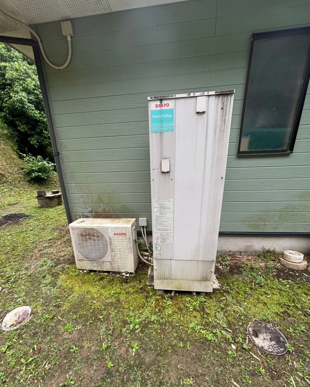 千葉県長生郡長南町のお客様の給湯器:交換前の機種:SHP-T37F
