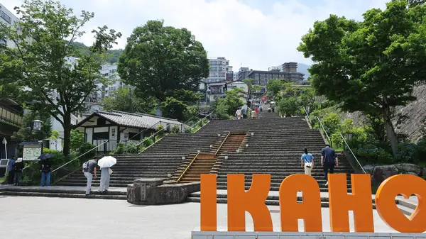 これは群馬県渋川市の街の風景写真