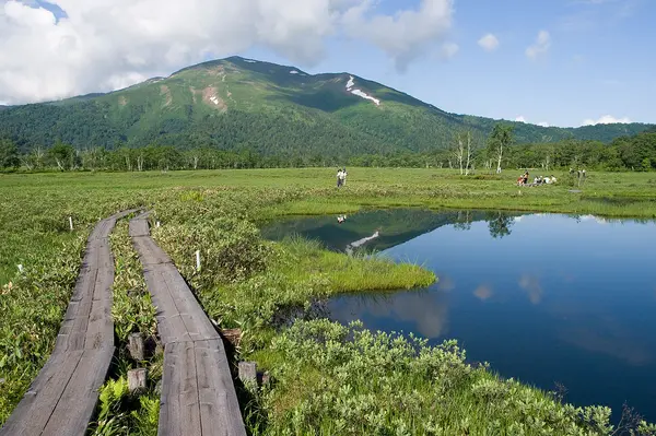 これは群馬県利根郡片品村の街の風景写真