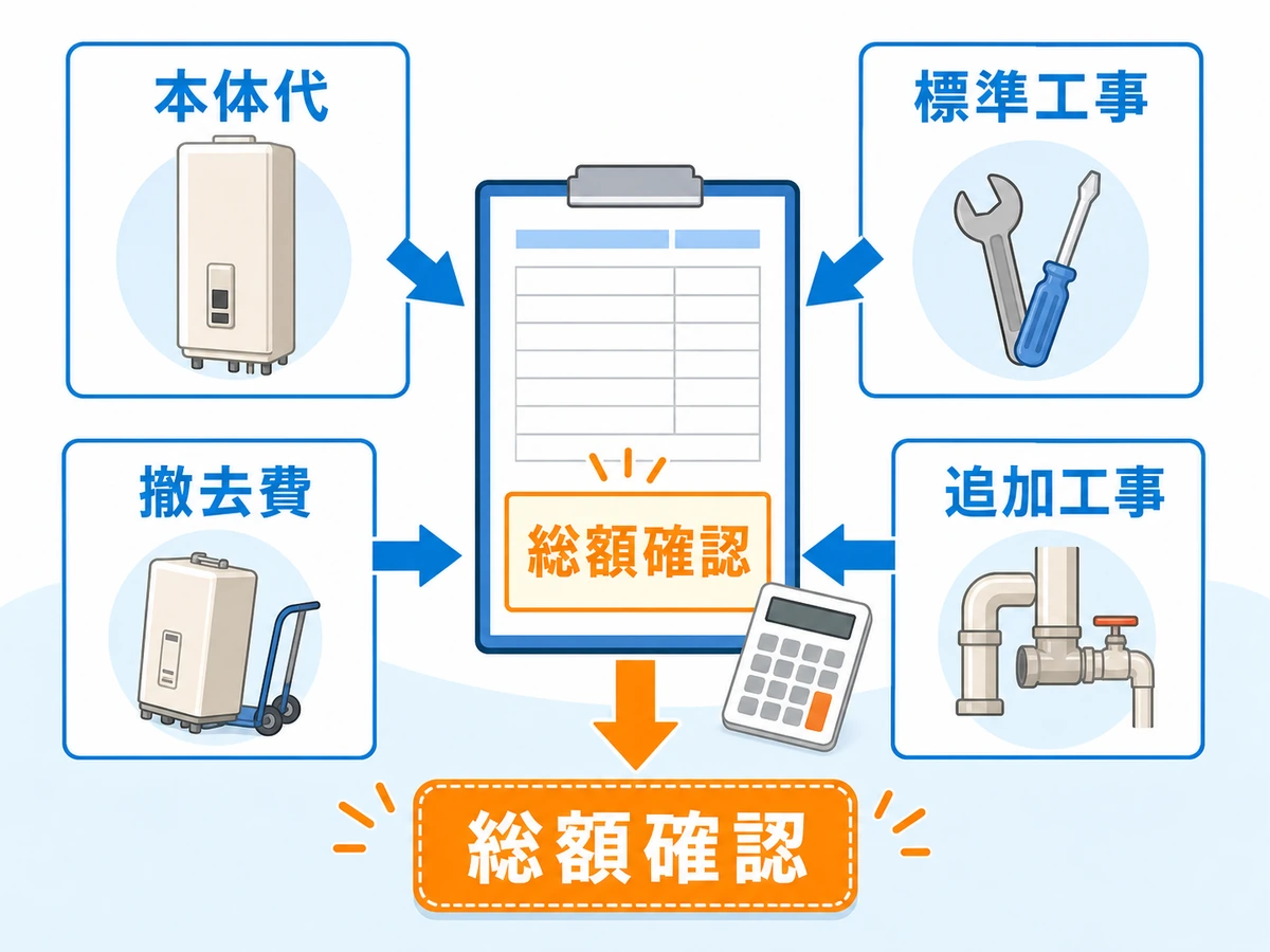 電気風呂の工事費込み価格で確認する本体代と追加工事の内訳